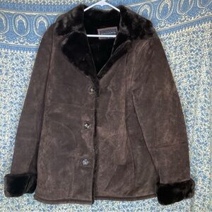 Gallery VTG pig split suede jacket